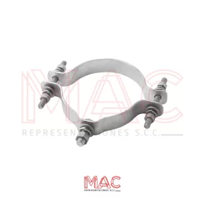 Abrazadera galvanizada Tres pernos