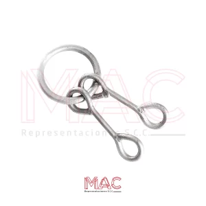 Herraje cruce americano para fibra óptica