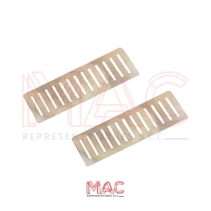 cinta ranurada inoxidable